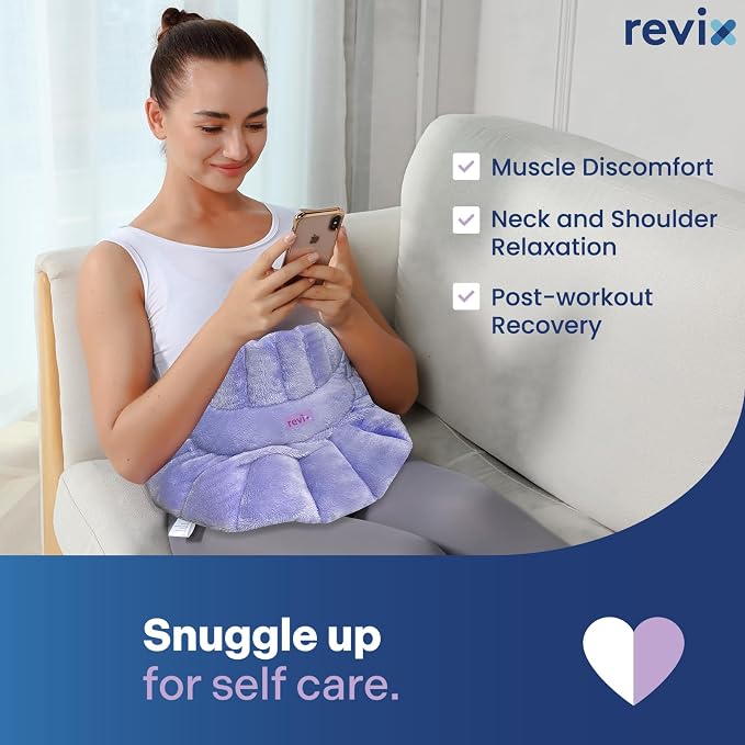 REVIX Microwave Heating Pad for Neck Shoulders and Back - Image 4