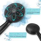 JDO Shower Head with Handheld, High Pressure Handheld 6 Settings, Detachable - Image 3