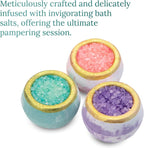 Crystal Bath Bombs Gift Set – Aromatherapy Geode Fizzies - Image 3
