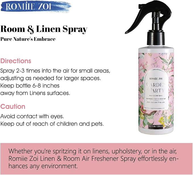 ROMIIE ZOI Linen & Room Air Freshener Spray Room Mist, - Image 2