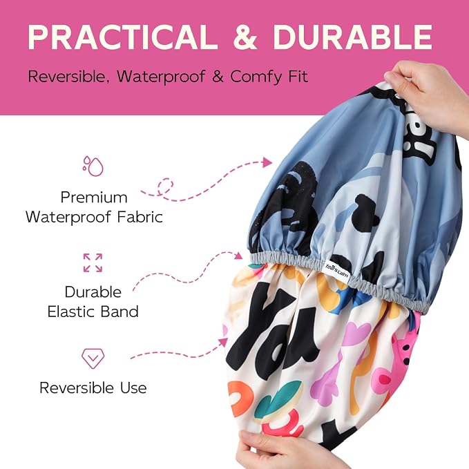 Years Calm Waterproof Shower Cap - Image 5