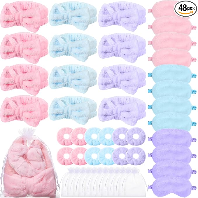 Mimorou 48 Pieces Spa Party Supplies Gift by Mimorou