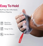 Caveem Exfoliating Body Scrubber, Extra Rough Shower Exfoliator Sponge - Image 4