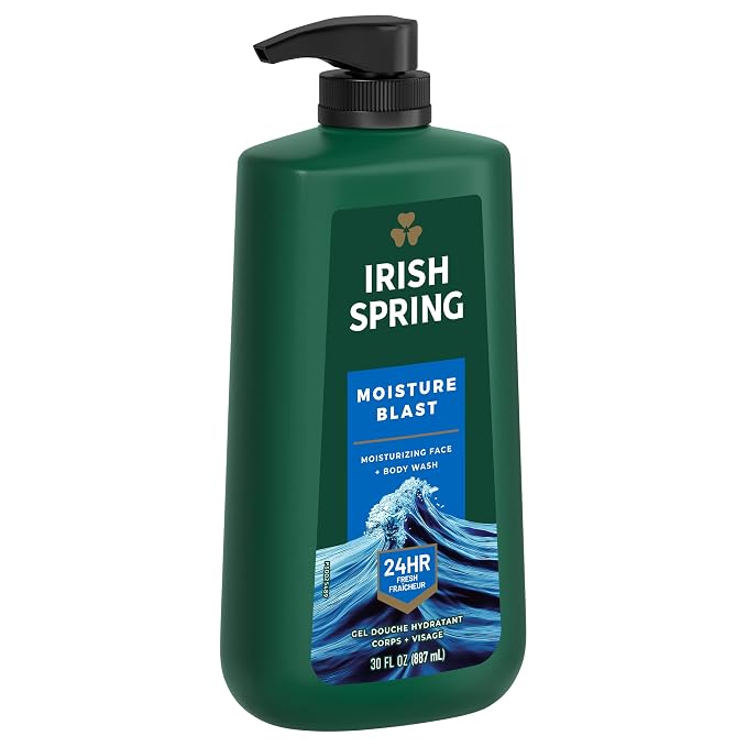 Irish Spring Moisture Blast Body Wash, 30 Oz Pump - Image 3