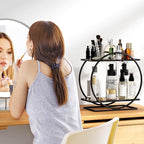 Perfume Organizer for Dresser, 2 Tier Vanity Makeup Organizer, Bathroom - Image 2