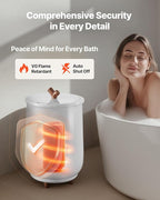 VEVOR Towel Warmers for Bathroom, Towel Warmer Bucket Auto Shut Off for Spa - Image 4