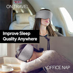 Cotton Sleep Eye Mask for Men Women, 100% Blocking Light Sleeping Mask for Side - Image 4