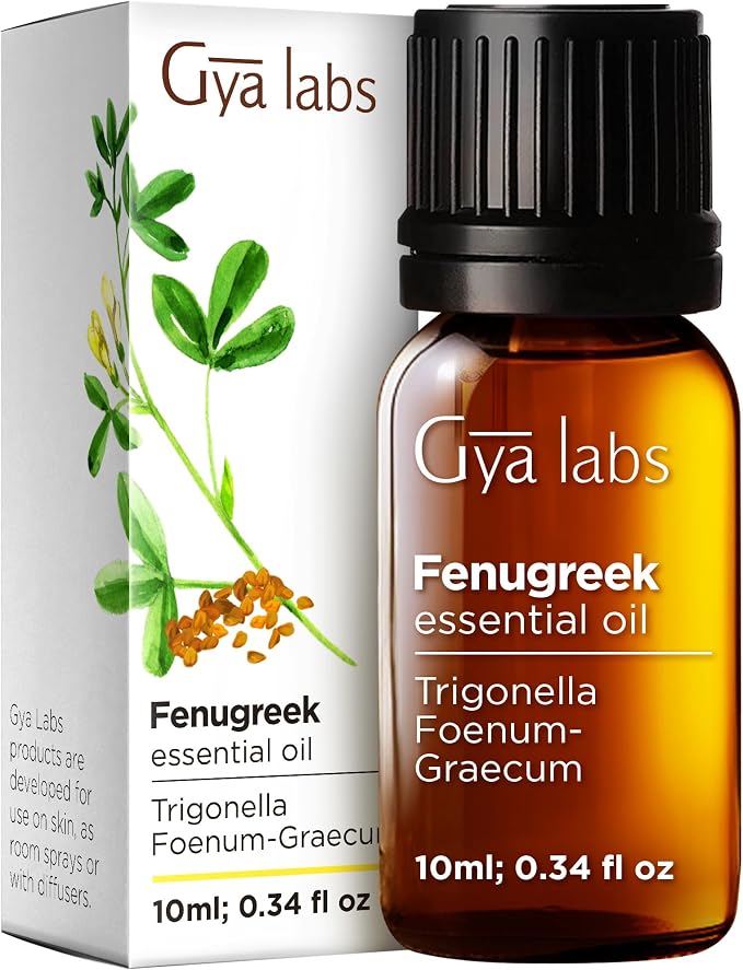 100% Pure Fenugreek Essential Oil by GyaLabs