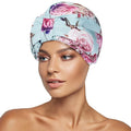 INNELO Luxury Shower Cap for Women Reusable Waterproof, Double Layered Shower by INNELOLifeChanger