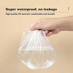 200 PCS Disposable Shower Caps Thickened Waterproof Hair Bath Caps - Image 2