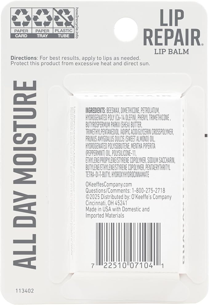 O'Keeffe's Lip Repair Lip Balm - Image 12