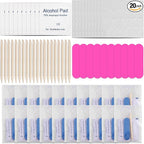 SUTOKAKA 20Pcs Press On Nail Tools Kit, Disposable 4-in-1 Nail Prep Application by SUTOKAKA