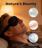 Formé & Found Formé & Found Luxury Silk Sleep Mask, 100% 6A Mulberry Silk Eye - Image 3