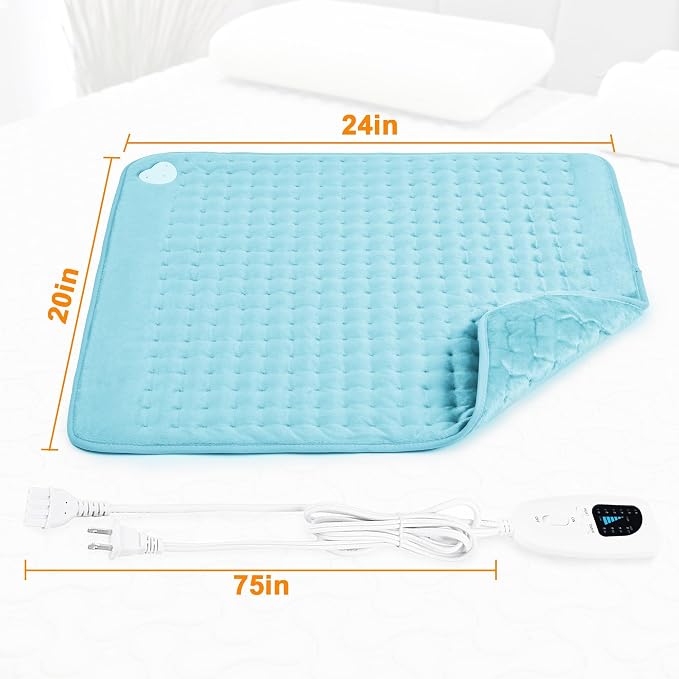 Deepsoon Heating Pad, Electric Heating Pads - Image 5