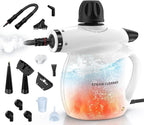 Steam Cleaner, Pressurized Handheld 13pcs Multi-Purpose Natural Deep Cleaning by LABIGO