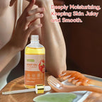 2 Pack 3.38 fl.oz Strawberry Body Oil after Shower, Vitamin C & E Gua Sha Body - Image 5