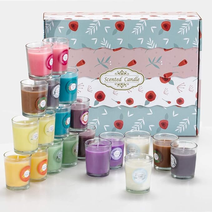 Scented Candles with 10 Fragrances Gift Set - Image 2