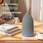 URPOWER 100ML Essential Oil Diffuser Ultrasonic Cool Mist Humidifier - Image 2