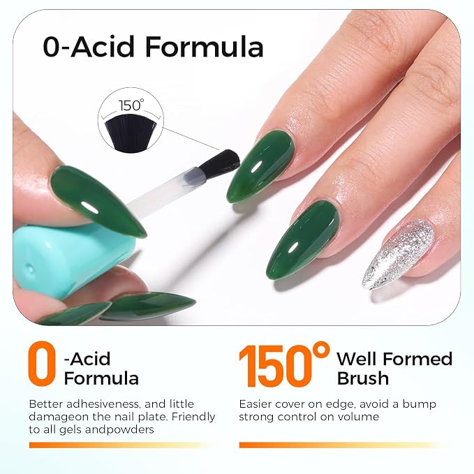 No Wipe Gel Base & Top Coat Set - Image 3