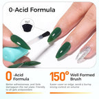 No Wipe Gel Base & Top Coat Set - Image 3