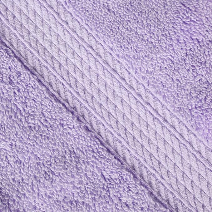 SUPERIOR Egyptian Cotton Pile 3 Piece Towel Set, Includes 1 Bath, 1 Hand - Image 3