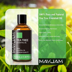 Tea Tree Essential Oil for Diffuser, MAYJAM Pure Essential Oils, Huge 3.38FL.OZ - Image 3