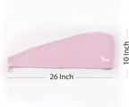 100% Turkish Cotton Hair Towel Wrap - Image 3