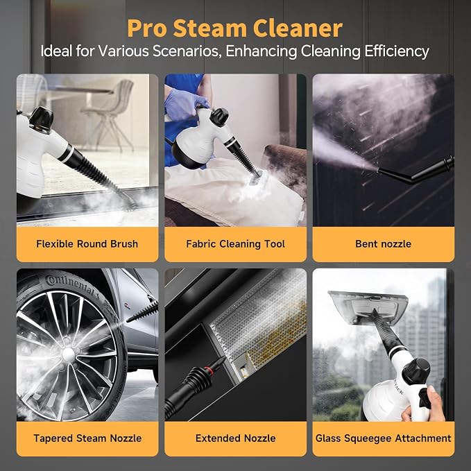 TICYACK Handheld Steam Cleaner, Steam Cleaner - Image 5