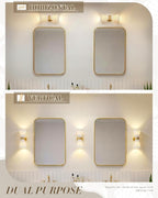Gold Sconce Wall Lighting, HWH Single Wall Vanity Light Fixture - Image 5