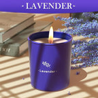 Lavender Candles for Home Scented, 8 oz Scented Candles Present, Made - Image 2