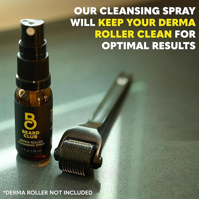 The Beard Club Derma Roller Cleansing Spray - Image 2