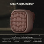 Black Wolf Sonic Scalp Scrubber, - Image 2