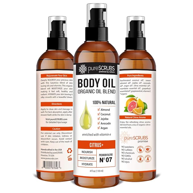 pureSCRUBS Ultra Moisturizing Citrus+ Body Oil Spray - Image 2