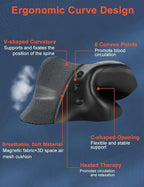 Wireless Heated Neck Stretcher for Pain Relief, Portable Cordless Neck Shoulder - Image 5