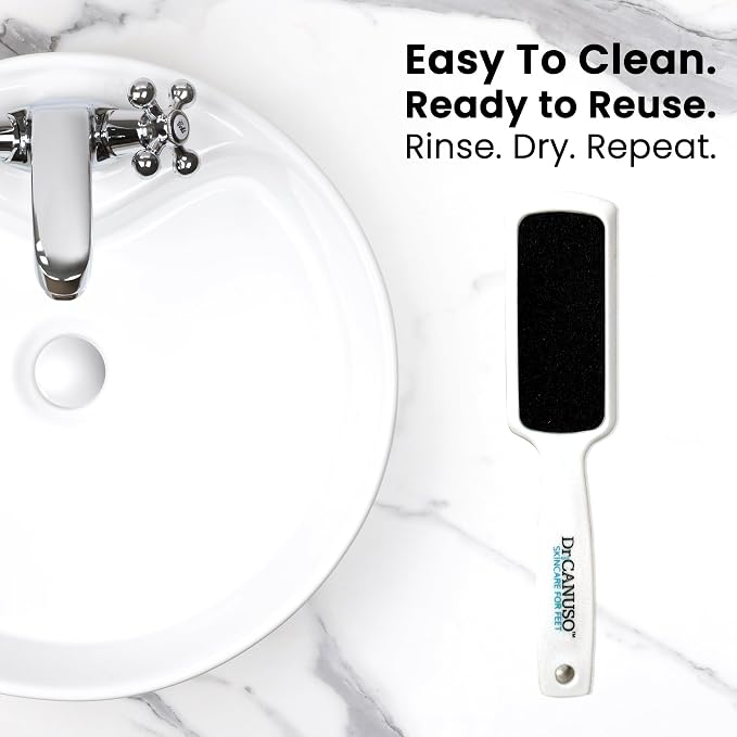 Dr. Canuso Double Sided Toenail Fungus Foot File Callus Remover Foot Scrubber - Image 5