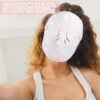Face Steaming Towel, 4 Pack Reusable Face Towel Cold Hot Compress Facial - Image 4
