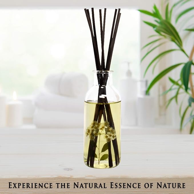 Urban Naturals Spring Blooms Scented Reed Diffuser Oil Set | Real Flowers in - Image 5