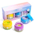 SPODARE 3-in-1 Dual-Color Sleeping Lip Mask Set – Blueberry, Grape & Lemon | by SPODARE