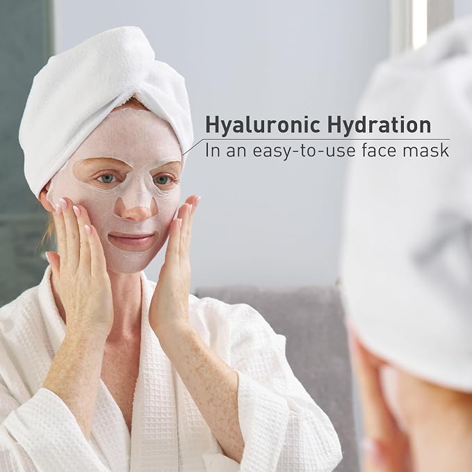 PROcure Rosacare Redness Relief Sheet Face Mask – 5 Pack – Hyaluronic Acid - Image 4