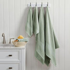 Springtree Home 100% Cotton Bath Towel Set of 4 | Super Soft & Absorbent - Image 7