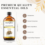 EUQEE Vetiver Essential Oil 4oz/118ML Large Bottle Vetiver Oil Premium - Image 5