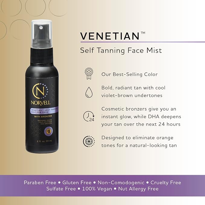 Norvell Venetian Sunless Self Tanner Mist - Image 2
