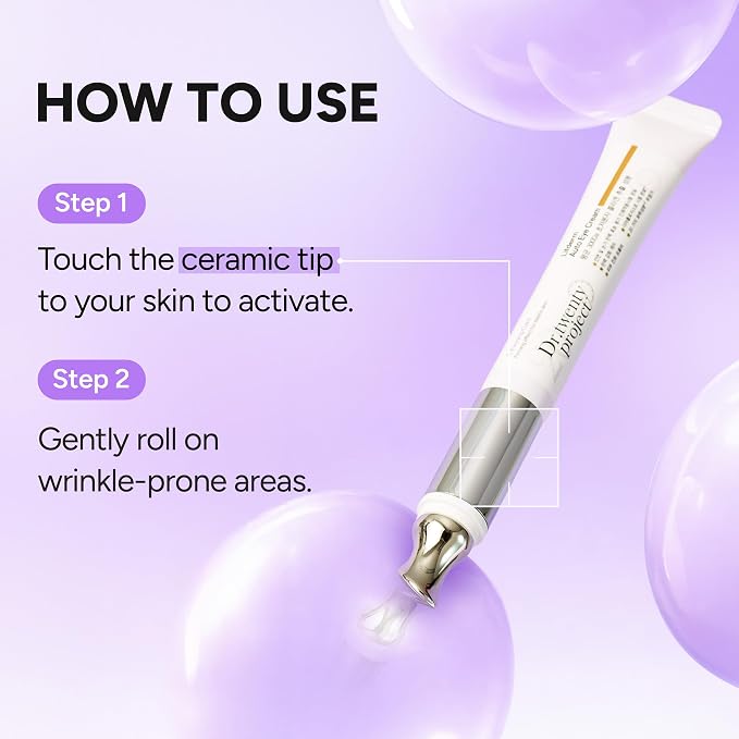 Lifderm Eye Cream with Collagen & Vibrating Device - Image 7