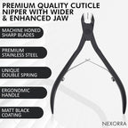 Premium Sharp Cuticle Nipper Cuticle Cutter and Nail Cuticle Trimmer - Image 6