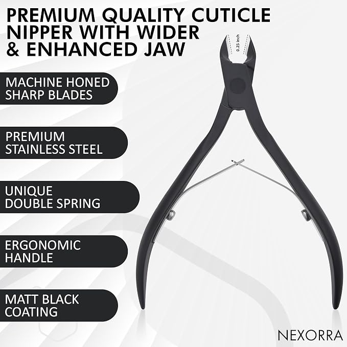 Premium Sharp Cuticle Nipper Cuticle Cutter and Nail Cuticle Trimmer - Image 6