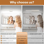 SOLFART Bathroom Light Fixtures: 48 Inch Vanity Light - Image 5