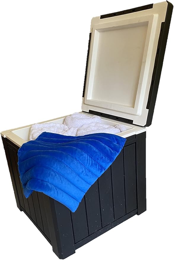 Hot Tub Towel and Robe Warmer/Deck Box by Unknown