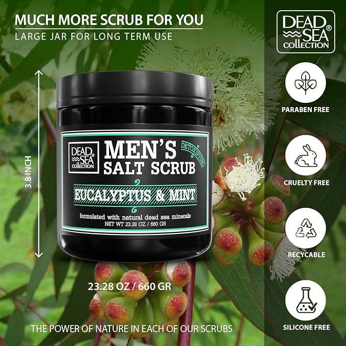 Salt Body Scrub Eucalyptus & Mint - Image 5