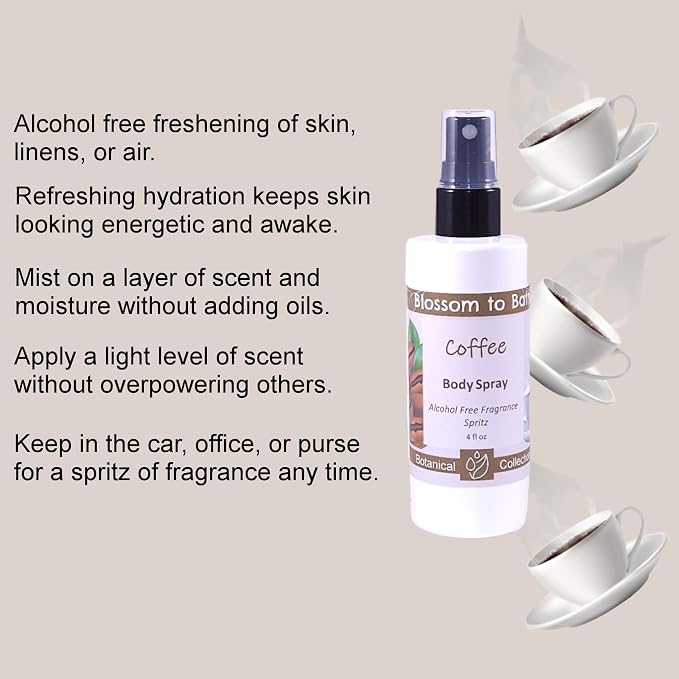 Blossom to Bath Coffee Body Spray - Image 3