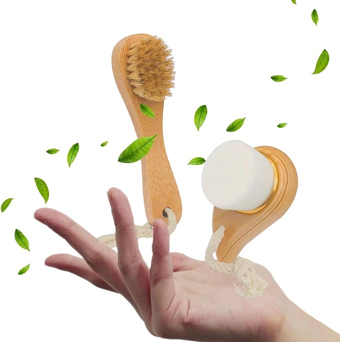 Zeutch Premium Face Scrubber Set, Facial Cleansing Brush by Zeutch